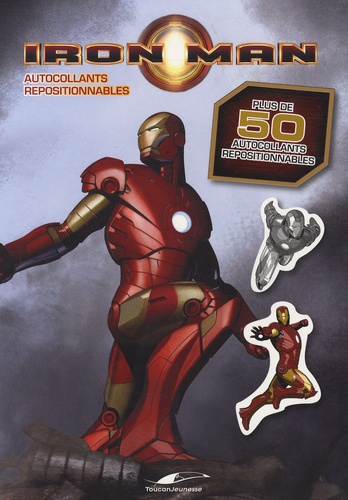 Fabrice Le Jean et Géraldine Ségaud - Iron Man - Autocollants repositionnables.