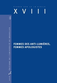 Fabrice Preyat - Femmes des anti-lumières, femmes apologistes.