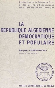 La république algérienne démocratique et populaire