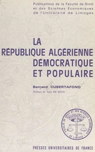La république algérienne démocratique et populaire
