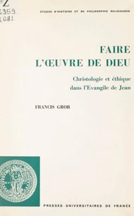 Faire l'œuvre de Dieu