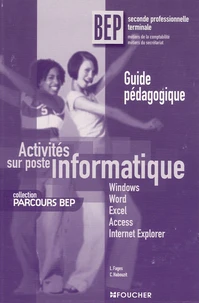 Activités sur poste informatique BEP