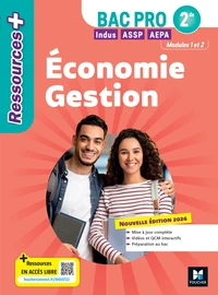 Economie-Gestion 2de Bac Pro Indus ASSP AEPA