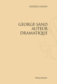 George Sand auteur dramatique