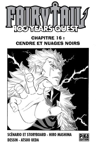 Fairy Tail - 100 Years Quest Chapitre 016. Cendre et nuages noirs