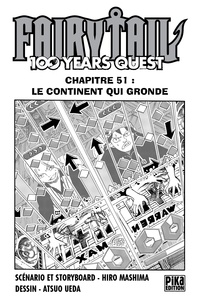 Atsuo Ueda - Fairy Tail - 100 Years Quest Chapitre 051 - Le continent qui gronde.