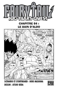 Atsuo Ueda - Fairy Tail - 100 Years Quest Chapitre 064 - Le bain d'Aldo.