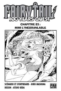 Atsuo Ueda - Fairy Tail - 100 Years Quest Chapitre 083 - Mimi l'inébranlable.