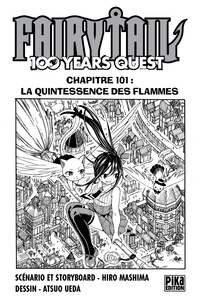 Téléchargements ebooks gratuits pour ipad Fairy Tail - 100 Years Quest Chapitre 101  - La quintessence des flammes en francais ePub RTF 9782811677930 par Atsuo Ueda, Hiro Mashima