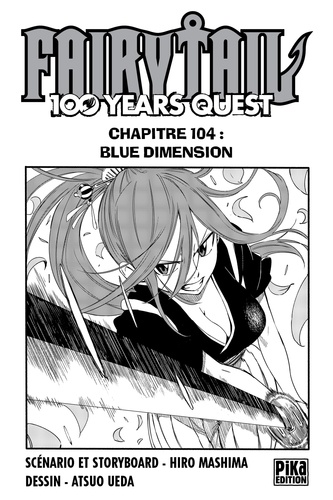 Fairy Tail - 100 Years Quest Chapitre 104. Blue Dimension