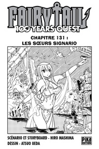 Atsuo Ueda - Fairy Tail - 100 Years Quest Chapitre 131 - Les soeurs Signario.