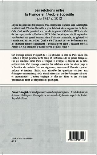 Les relations entre la France et l'Arabie Saoudite. De 1967 à 2012