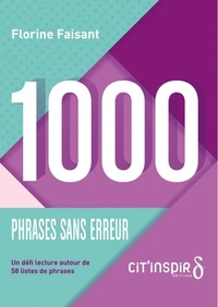 1000 phrases sans erreur