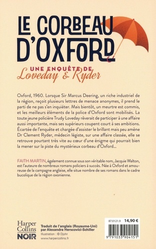 Une enquête de Loveday & Ryder  Le corbeau d'Oxford - Occasion