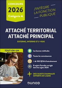 Concours Attaché territorial, Attaché principal Externe, interne et 3e voie