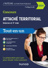 Concours Attaché territorial Interne et 3e voie Catégorie A