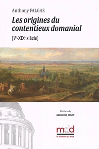 Les origines du contentieux domanial (Ve-XIXe siècle)