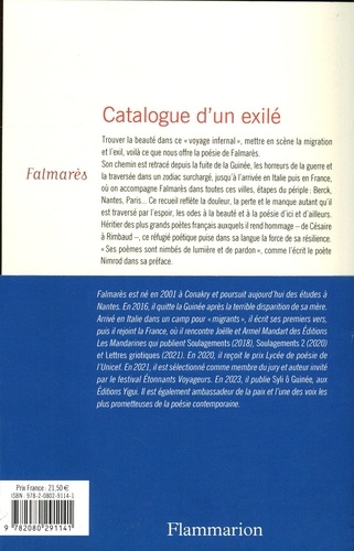 Catalogue d'un exilé