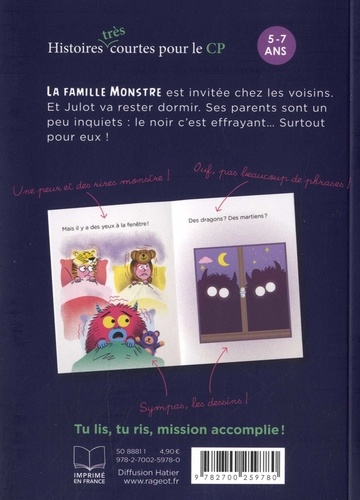 La famille monstre a peur du noir