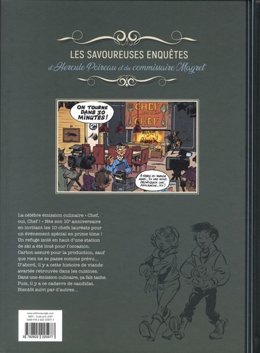 Les savoureuses enquêtes d'Hercule Poireau et du Commissaire Magret Tome 1 Dix petits chefs