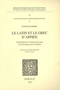 Le latin et le grec d'Appien