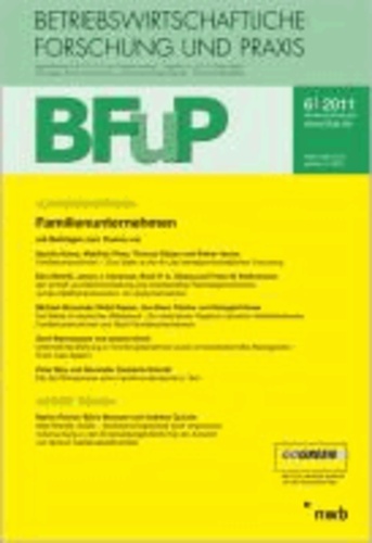 Familienunternehmen - BFuP 6/2011.
