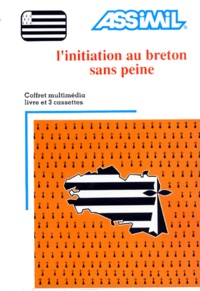 Fañch Morvannou - L'Initiation Au Breton Sans Peine. Coffret Avec Livre Et 3 Cassettes.