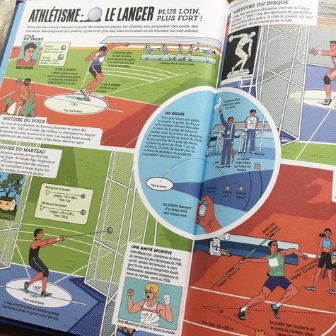Le grand livre des sports. + de 40 disciplines olympiques illustrées