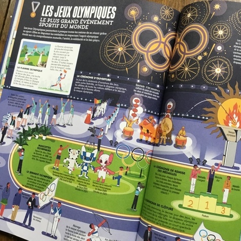 Le grand livre des sports. + de 40 disciplines olympiques illustrées