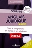 Fanny Cornette - Cours d'anglais juridique - Tout le programme en fiches et en schémas.