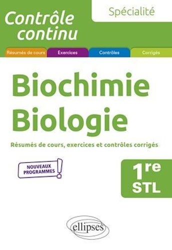 Spécialité Biochimie-biologie 1re STL