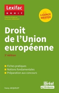 Fanny Jacquelot - Droit de l'Union européenne.