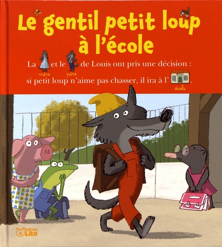 Le gentil petit loup à l'école