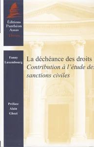 La déchéance des droits