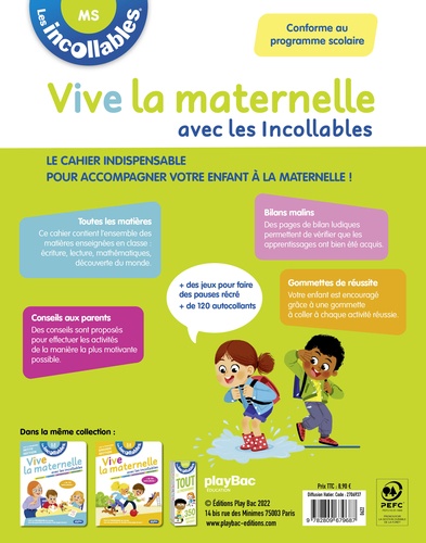 Vive la maternelle avec les incollables. Tout le programme moyenne section