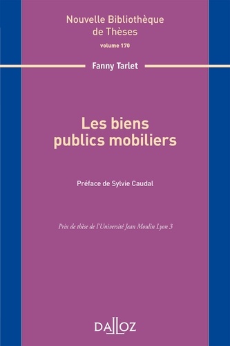 Fanny Tarlet - Les biens publics mobiliers.