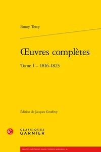 Oeuvres complètes