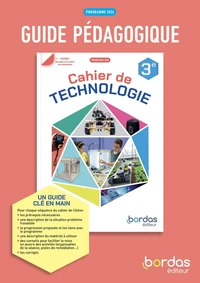 Cahier de technologie 3e
