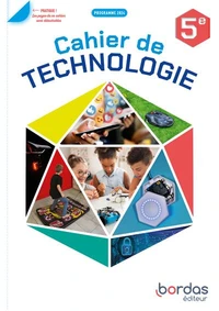 Cahier de technologie 5e