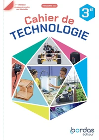 Technologie 3e - 2026 - Cahier - élève