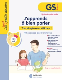 Les tout petits devoirs - J'apprends à bien parler GS (2026)