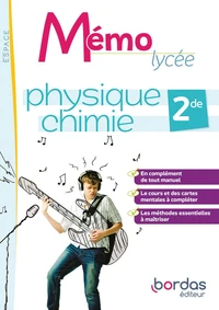 Physique chimie 2de Mémo lycée Espace