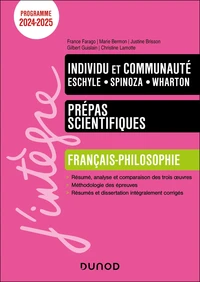 Individu et communauté, Eschyle, Spinoza, Wharton