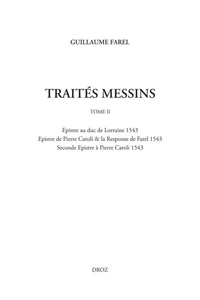 Traités messins