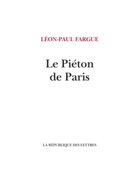 Le Piéton de Paris