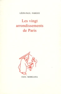 Les vingt arrondissements de Paris