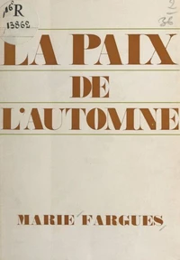 La paix de l'automne