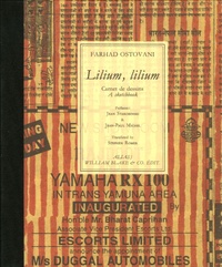Farhad Ostovani - Lilium, Lilium - Carnet de dessins, édition bilingue français-anglais.