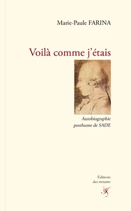 Voilà comme j'étais