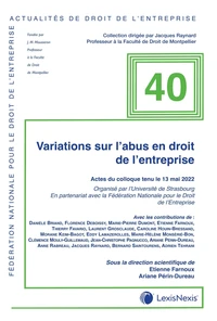 Variations sur l'abus en droit de l'entreprise